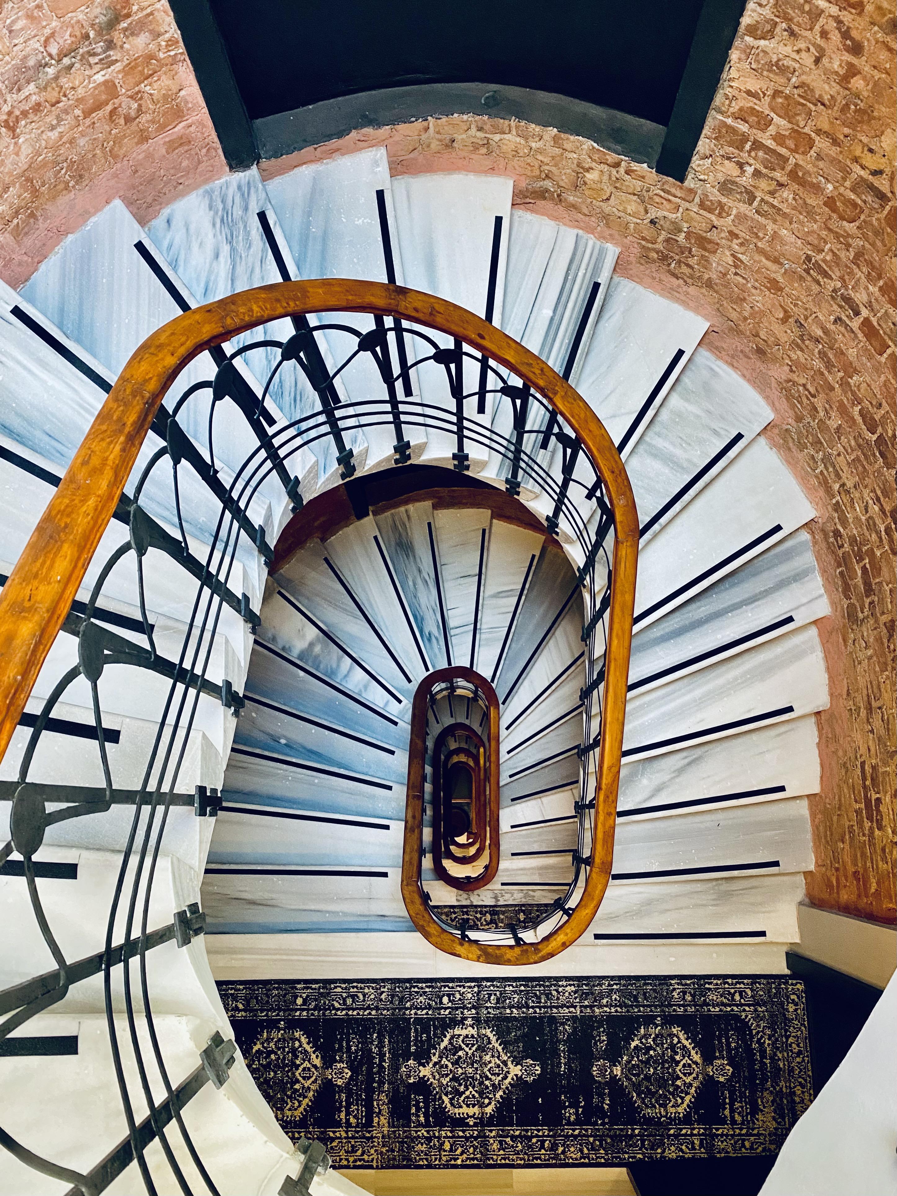Ruz Hotels Istanbul Exterior photo Spiral staircase